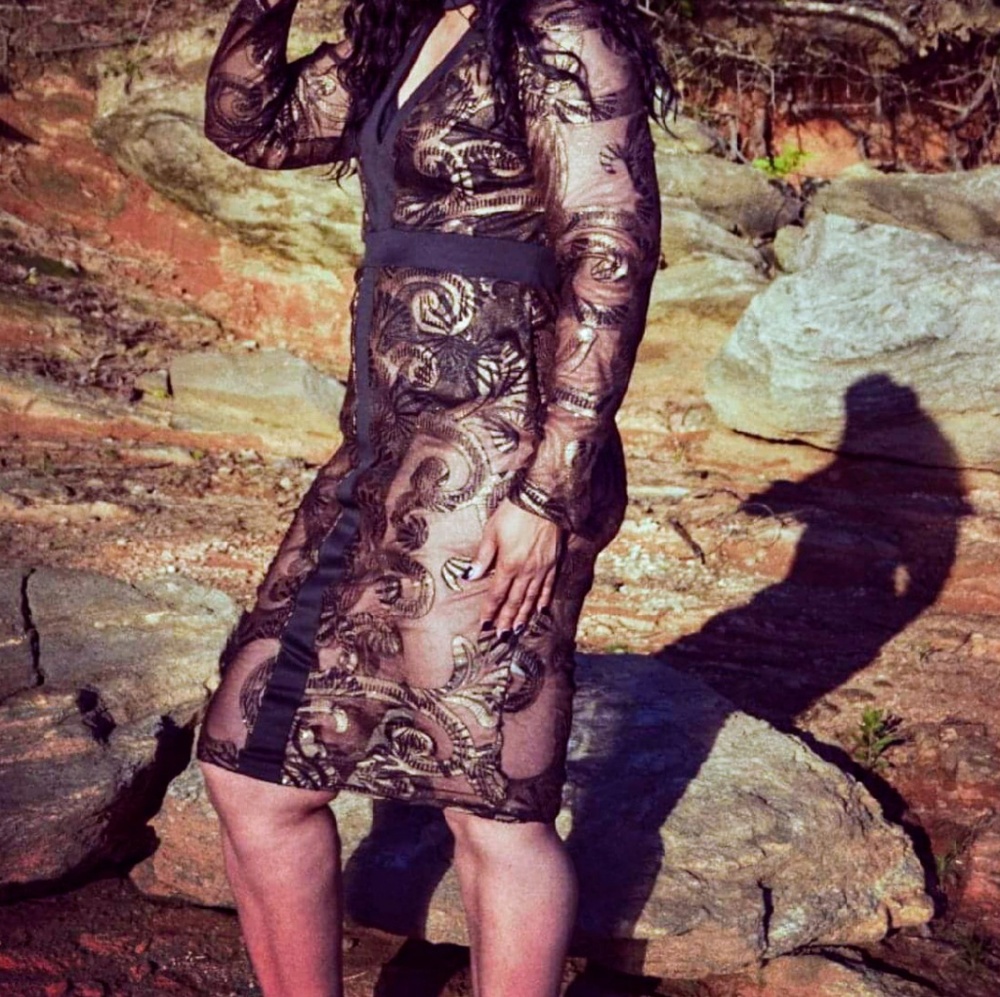 Sexy see-thru dress!! 💃